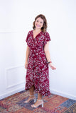 Vestido Havaí - Malha Confort Manga Envelope - Naguirre Shop