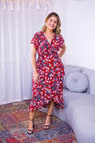 Vestido Havaí - Malha Confort Manga Envelope - Naguirre Shop