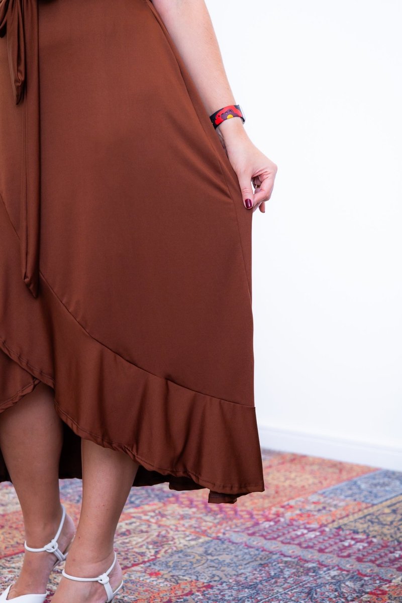 Vestido Havaí - Malha Confort Manga Envelope - Naguirre Shop