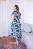 Vestido Havaí - Malha Confort Manga Envelope - Naguirre Shop
