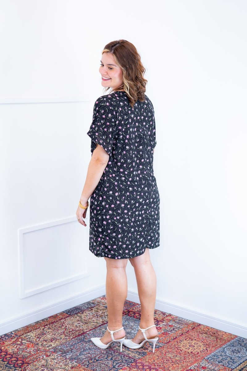 Vestido Helena - Malha Confort Manga Morcego - Naguirre Shop