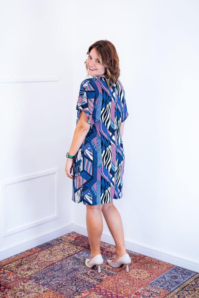 Vestido Helena - Malha Confort Manga Morcego - Naguirre Shop