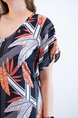 Vestido Helena - Malha Confort Manga Morcego - Naguirre Shop
