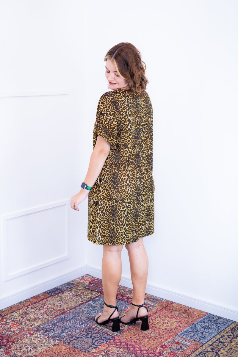 Vestido Helena - Malha Confort Manga Morcego - Naguirre Shop