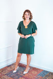 Vestido Helena - Malha Confort Manga Morcego - Naguirre Shop