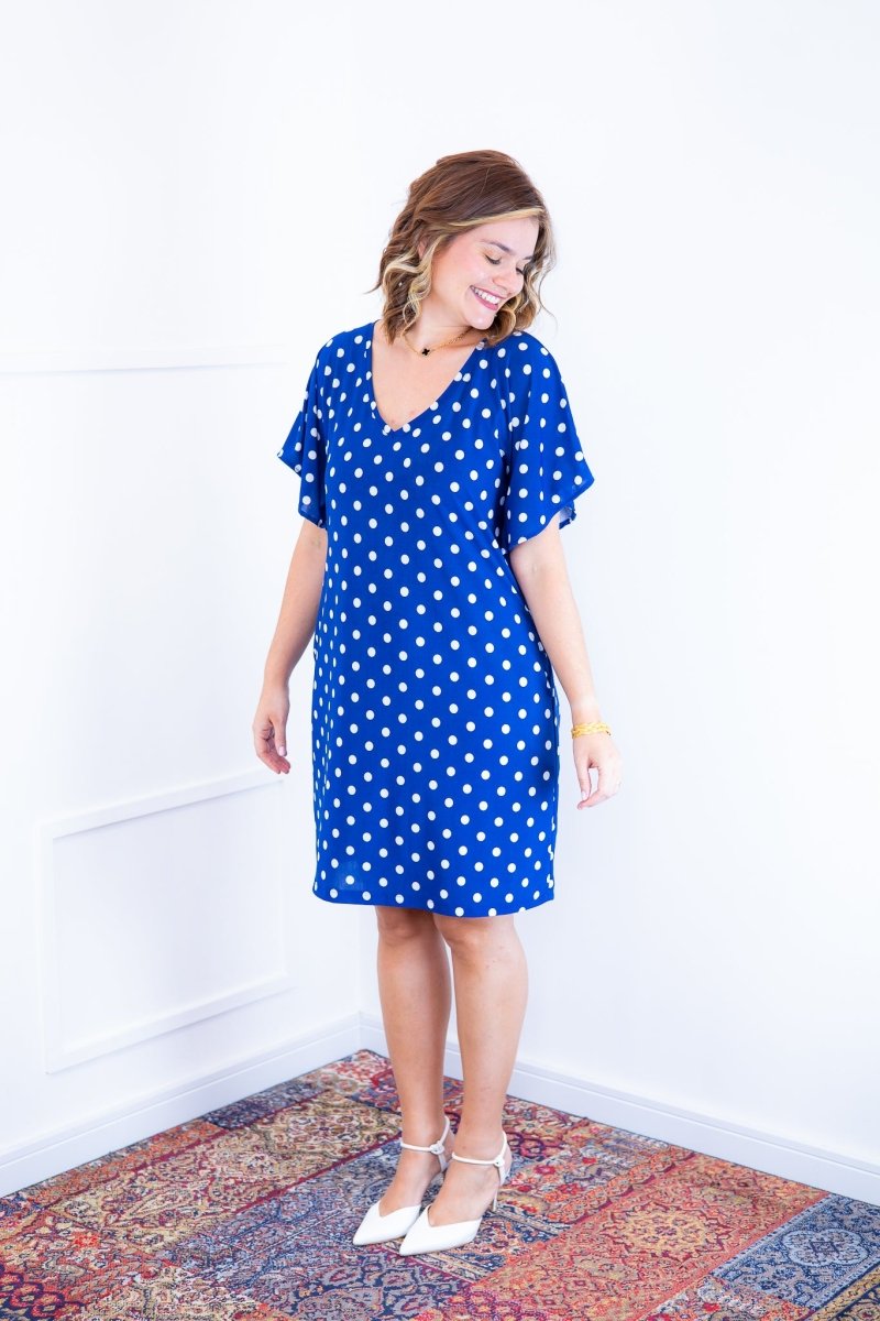 Vestido Helena - Malha Confort Manga Morcego - Naguirre Shop