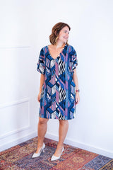 Vestido Helena - Malha Confort Manga Morcego - Naguirre Shop