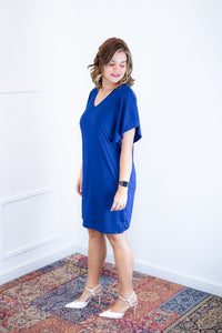 Vestido Helena - Malha Confort Manga Morcego - Naguirre Shop