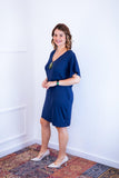 Vestido Helena - Malha Confort Manga Morcego - Naguirre Shop