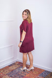 Vestido Helena - Malha Confort Manga Morcego - Naguirre Shop