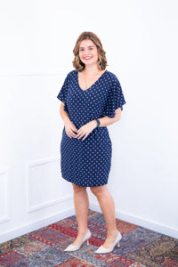 Vestido Helena - Malha Confort Manga Morcego - Naguirre Shop