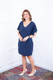Vestido Helena - Malha Confort Manga Morcego - Naguirre Shop