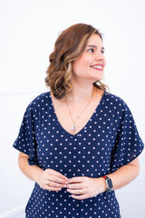 Vestido Helena - Malha Confort Manga Morcego - Naguirre Shop