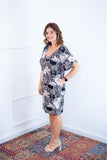 Vestido Helena - Malha Confort Manga Morcego - Naguirre Shop