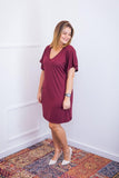 Vestido Helena - Malha Confort Manga Morcego - Naguirre Shop
