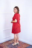Vestido Helena - Malha Confort Manga Morcego - Naguirre Shop