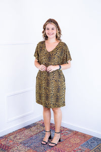 Vestido Helena - Malha Confort Manga Morcego - Naguirre Shop