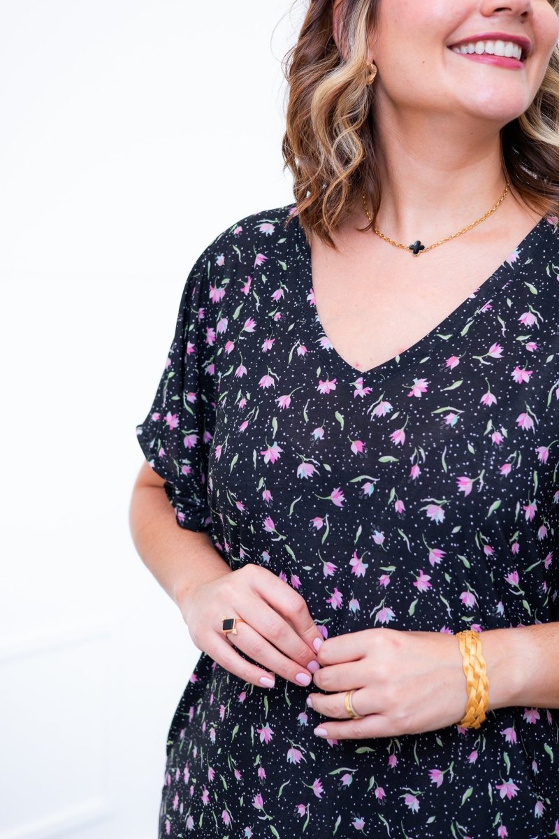 Vestido Helena - Malha Confort Manga Morcego - Naguirre Shop