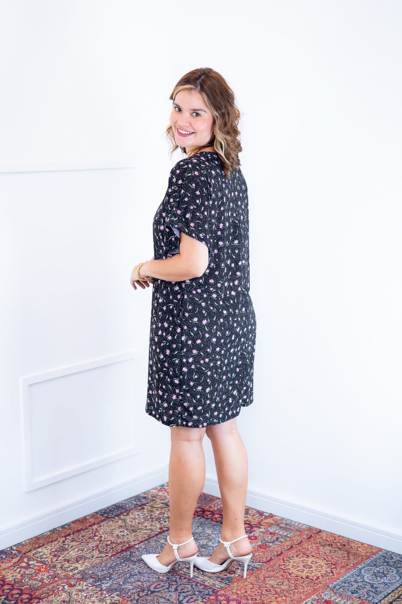 Vestido Helena - Malha Confort Manga Morcego - Naguirre Shop