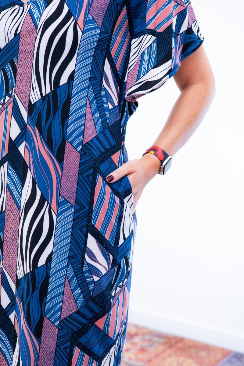Vestido Helena - Malha Confort Manga Morcego - Naguirre Shop