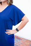 Vestido Helena - Malha Confort Manga Morcego - Naguirre Shop