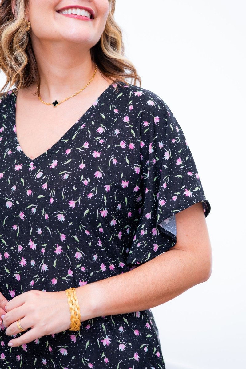 Vestido Helena - Malha Confort Manga Morcego - Naguirre Shop