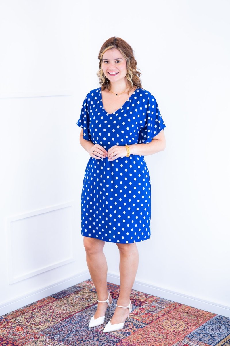 Vestido Helena - Malha Confort Manga Morcego - Naguirre Shop