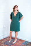 Vestido Helena - Malha Confort Manga Morcego - Naguirre Shop