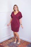 Vestido Helena - Malha Confort Manga Morcego - Naguirre Shop