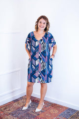 Vestido Helena - Malha Confort Manga Morcego - Naguirre Shop