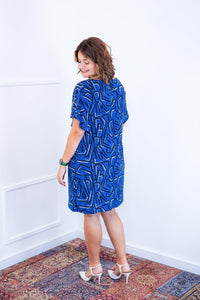 Vestido Helena - Malha Confort Manga Morcego - Naguirre Shop