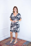 Vestido Helena - Malha Confort Manga Morcego - Naguirre Shop