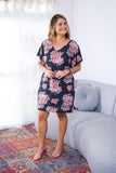 Vestido Helena - Malha Confort Manga Morcego - Naguirre Shop