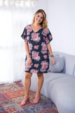 Vestido Helena - Malha Confort Manga Morcego - Naguirre Shop