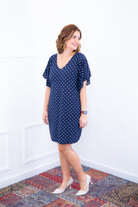 Vestido Helena - Malha Confort Manga Morcego - Naguirre Shop