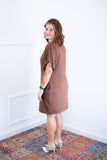 Vestido Helena - Malha Confort Manga Morcego - Naguirre Shop