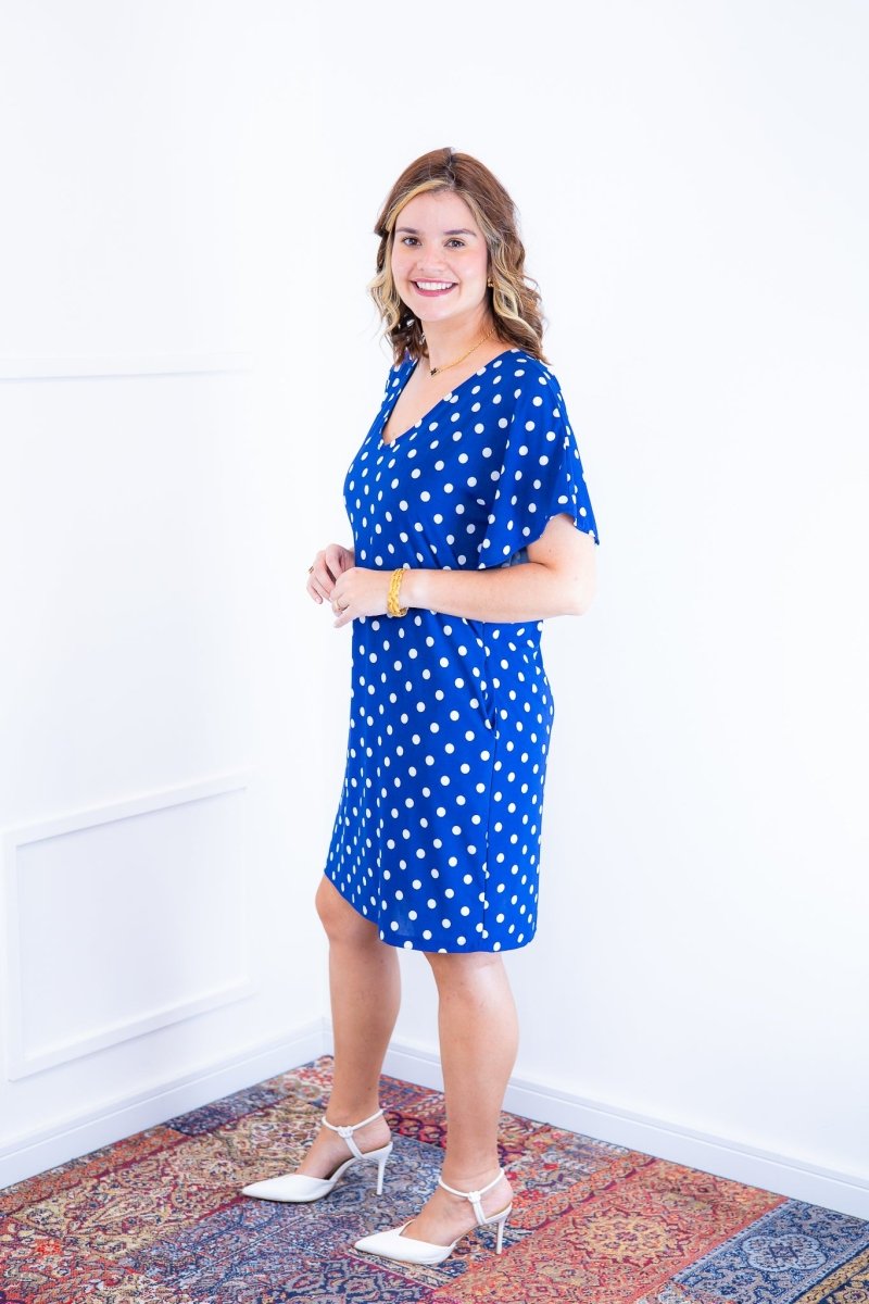 Vestido Helena - Malha Confort Manga Morcego - Naguirre Shop