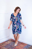 Vestido Helena - Malha Confort Manga Morcego - Naguirre Shop