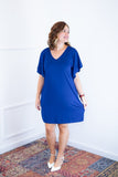 Vestido Helena - Malha Confort Manga Morcego - Naguirre Shop