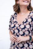 Vestido Helena - Malha Confort Manga Morcego - Naguirre Shop