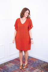 Vestido Helena - Malha Confort Manga Morcego - Naguirre Shop