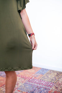 Vestido Helena - Malha Confort Manga Morcego - Naguirre Shop