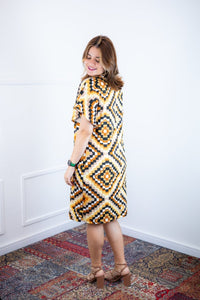Vestido Helena Maxi - Malha Confort Deluxe Manga Morcego - Naguirre Shop