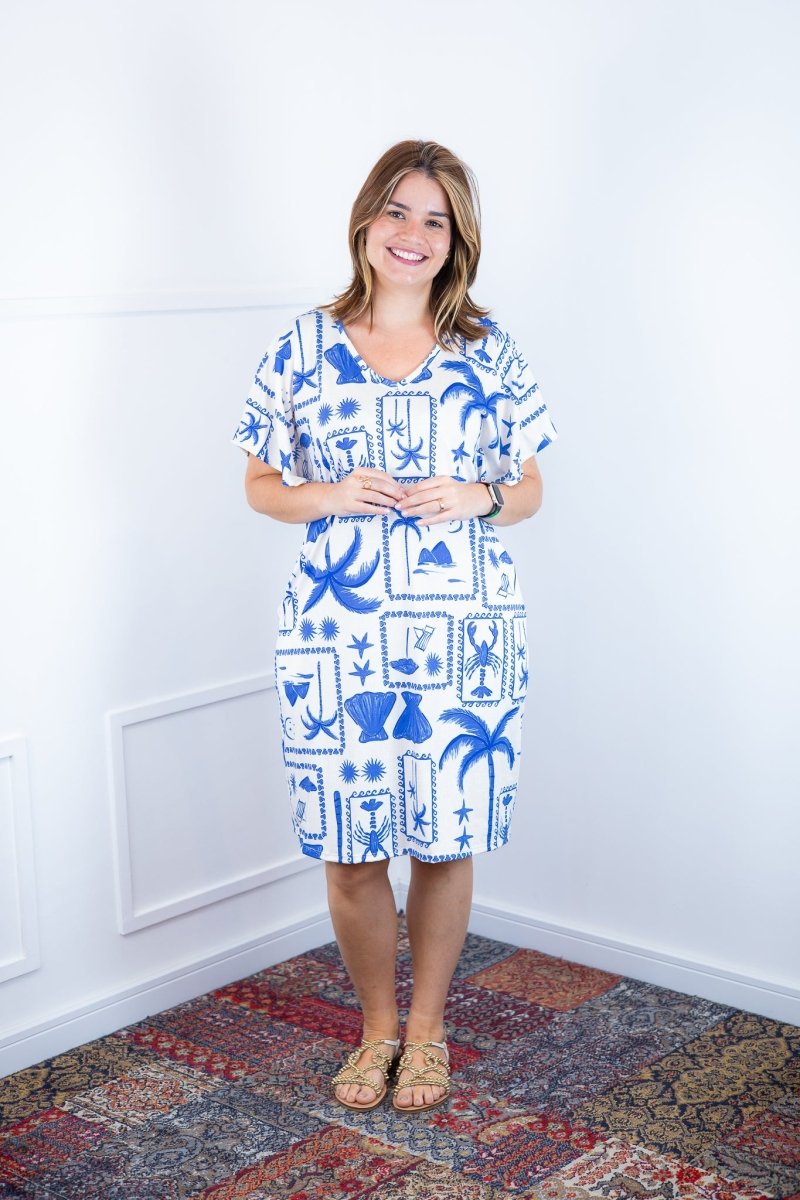 Vestido Helena Maxi - Malha Confort Deluxe Manga Morcego - Naguirre Shop