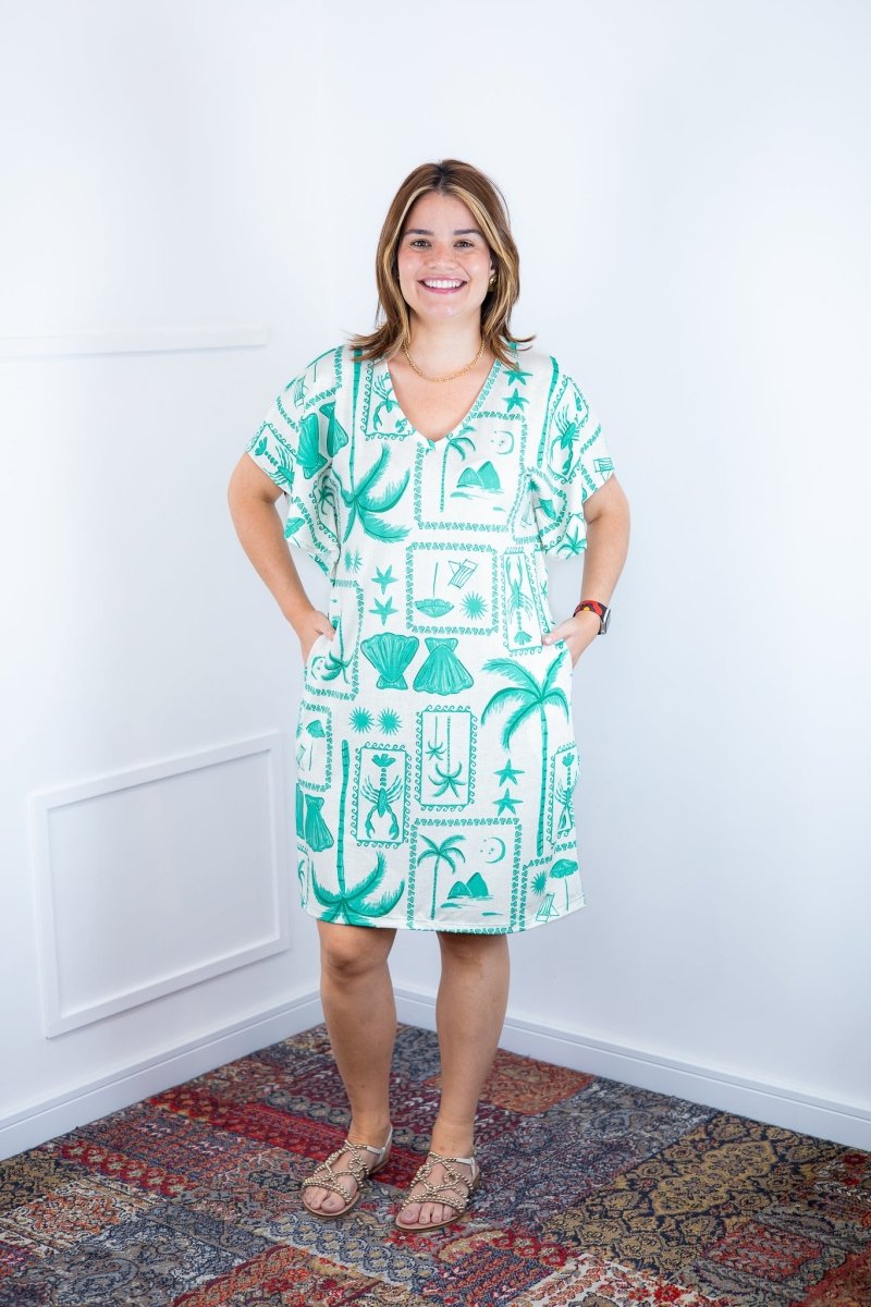 Vestido Helena Maxi - Malha Confort Deluxe Manga Morcego - Naguirre Shop