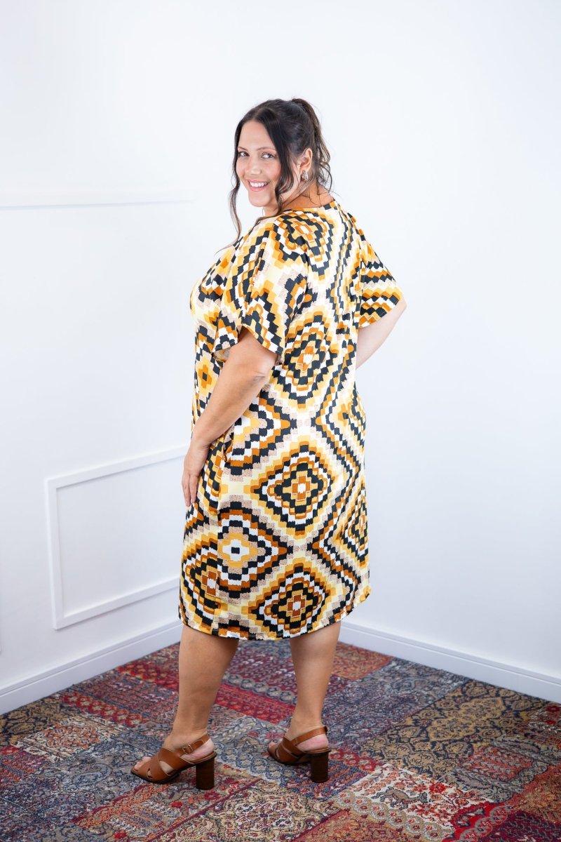 Vestido Helena Maxi - Malha Confort Deluxe Manga Morcego - Naguirre Shop