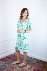 Vestido Helena Maxi - Malha Confort Deluxe Manga Morcego - Naguirre Shop
