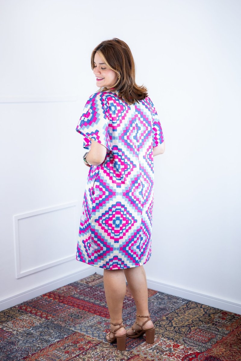 Vestido Helena Maxi - Malha Confort Deluxe Manga Morcego - Naguirre Shop