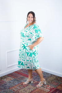 Vestido Helena Maxi - Malha Confort Deluxe Manga Morcego - Naguirre Shop