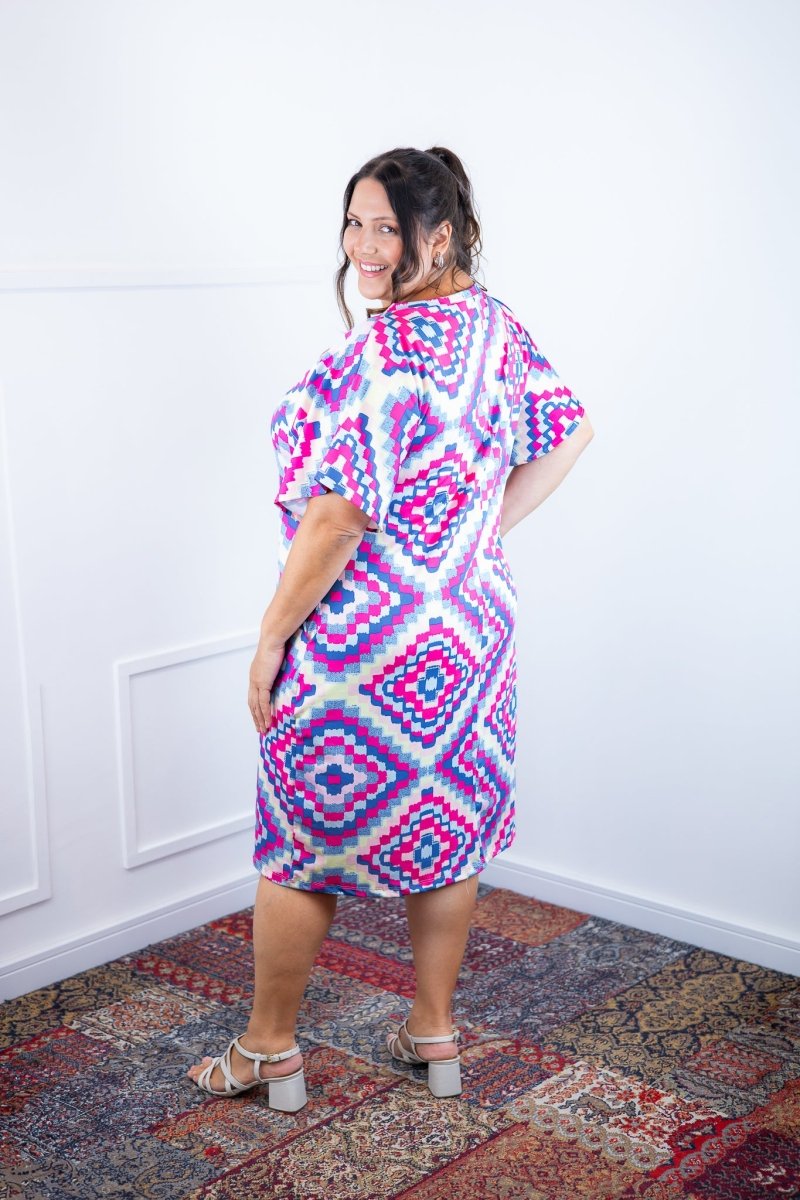 Vestido Helena Maxi - Malha Confort Deluxe Manga Morcego - Naguirre Shop